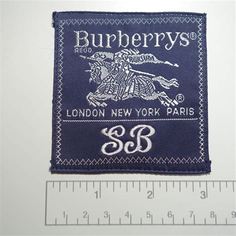 burberry tags age|vintage burberry tags.